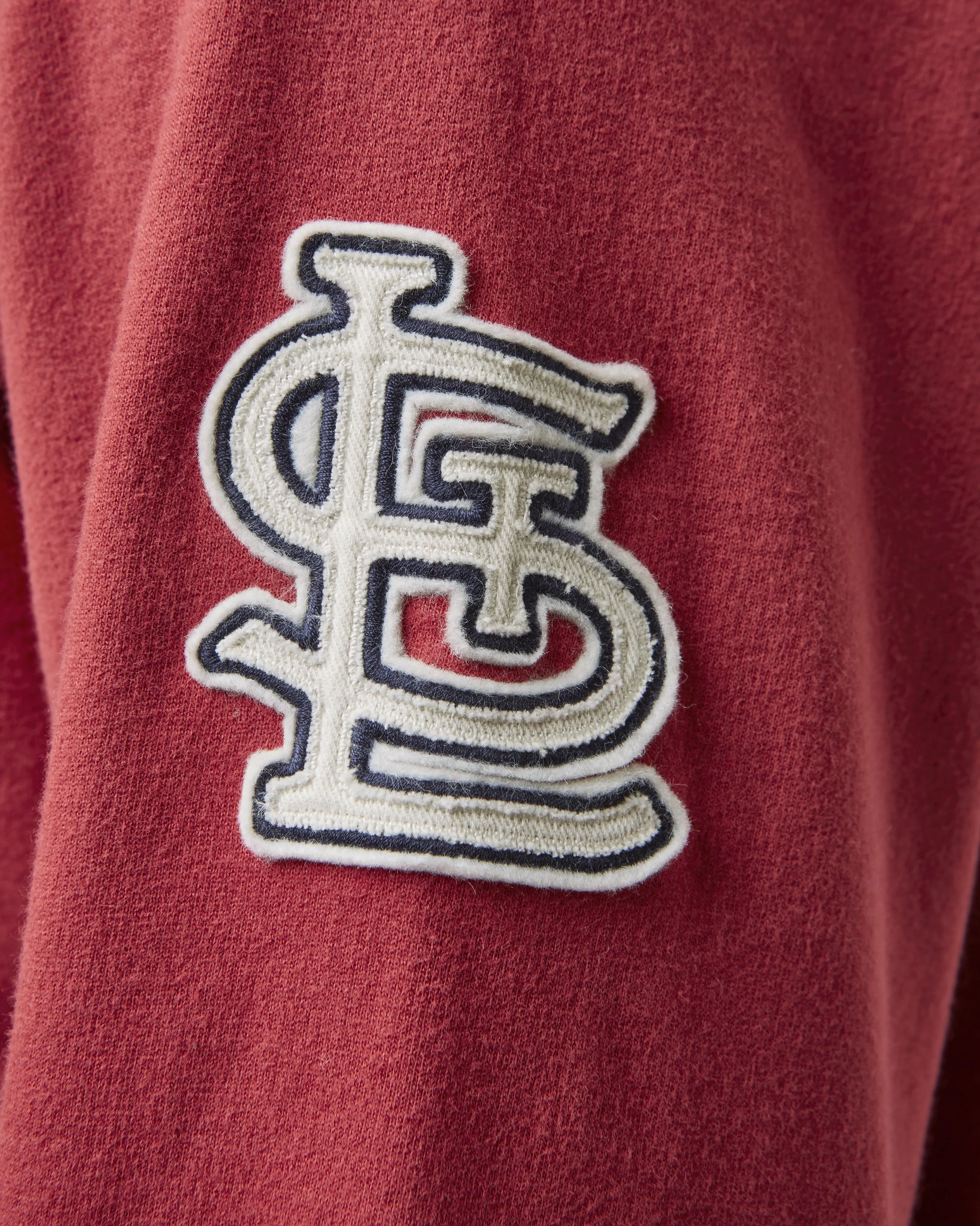 ST. LOUIS CARDINALS BANKS '47 HARRIS SCRIMMAGE 1/4 ZIP