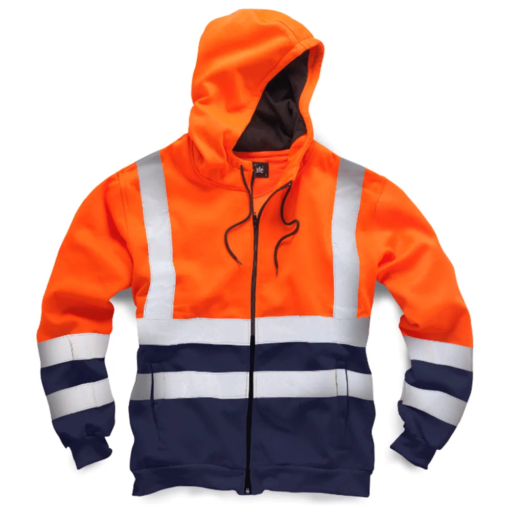 Standsafe HV032 Hi-Vis Two Tone Hoodie Various Colours