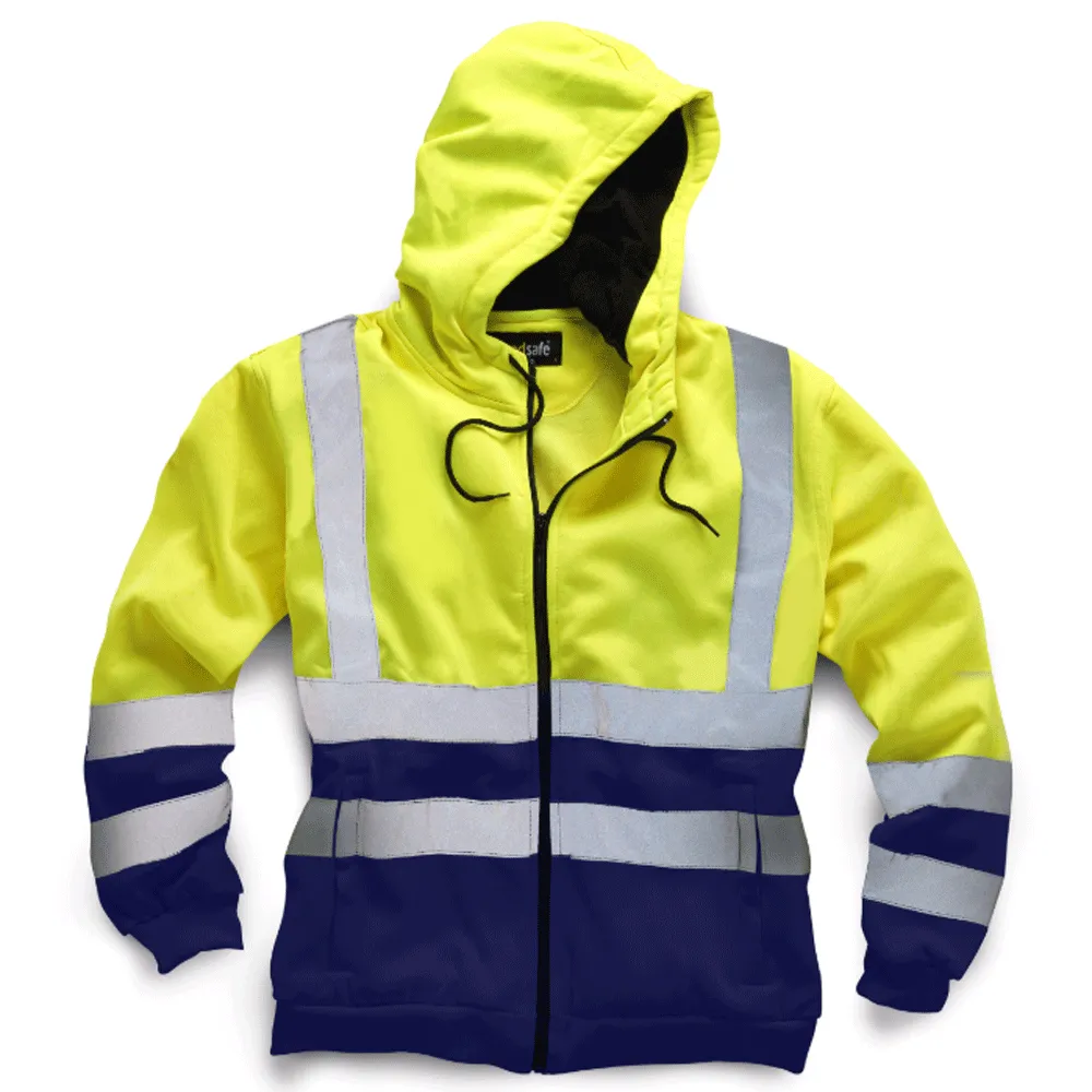 Standsafe HV032 Hi-Vis Two Tone Hoodie Various Colours