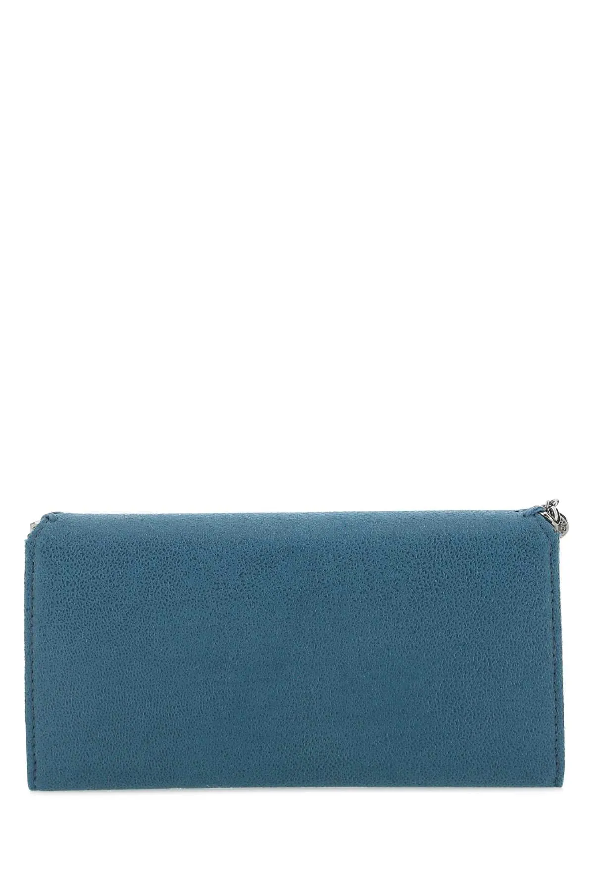 Stella McCartney Falabella Chain-Link Trim Continental Wallet