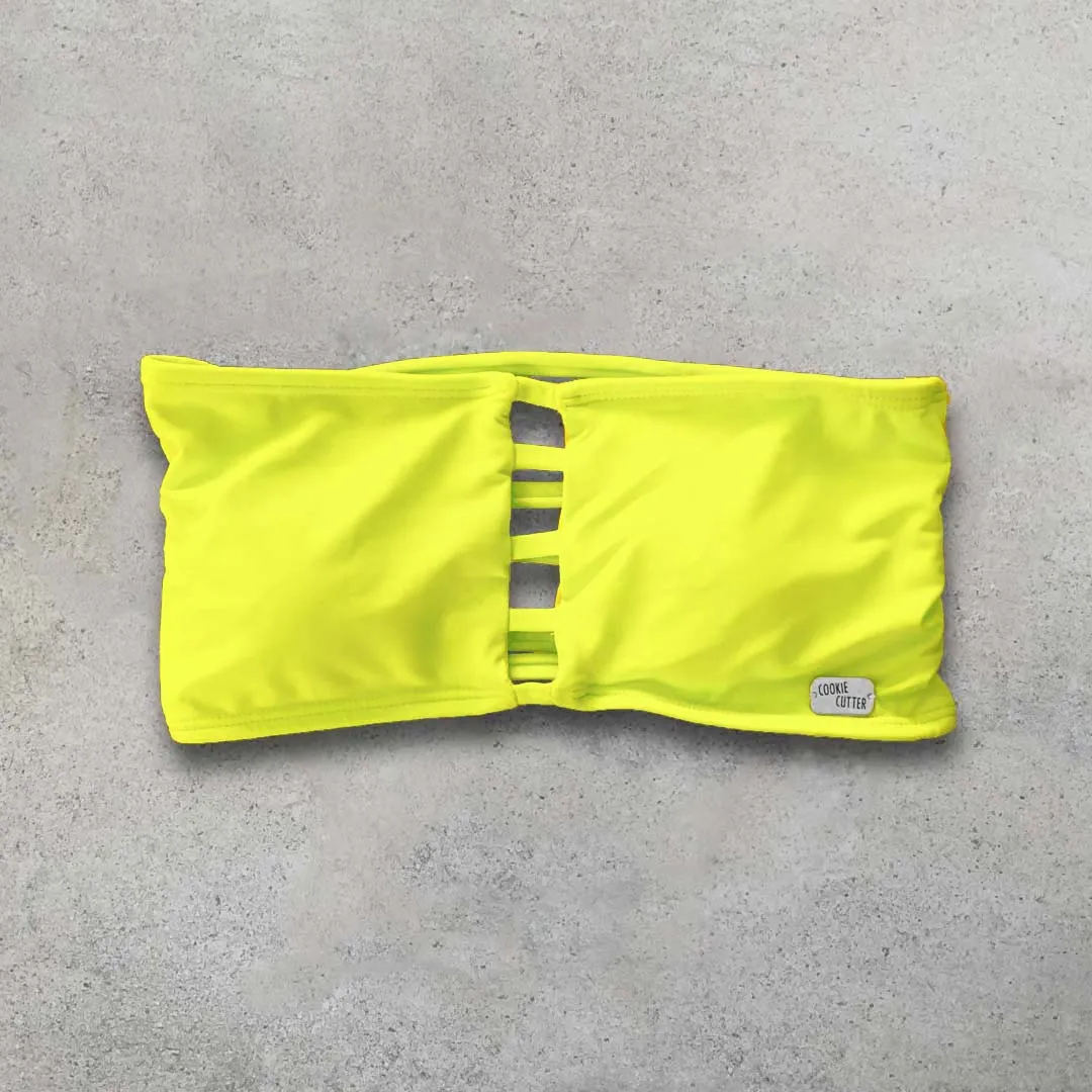 Strappy Bandeau Top - LUMO LEMON