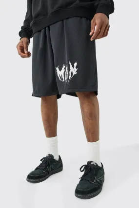 Tall Man Mesh Basketball Short | boohooMAN UK