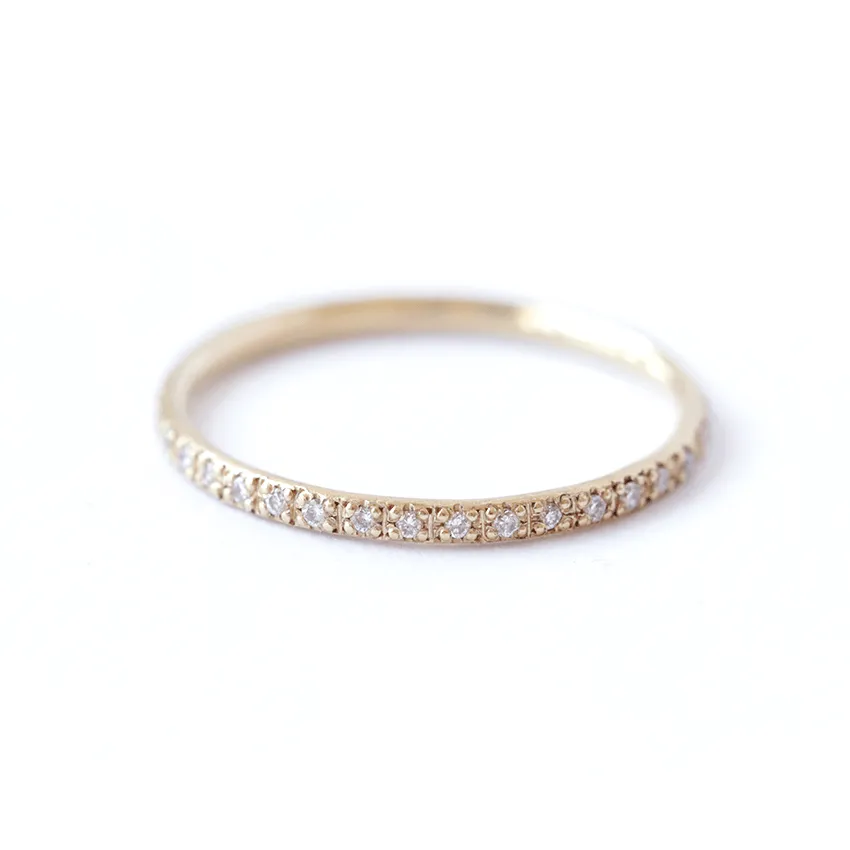 Thin Diamond Eternity Ring