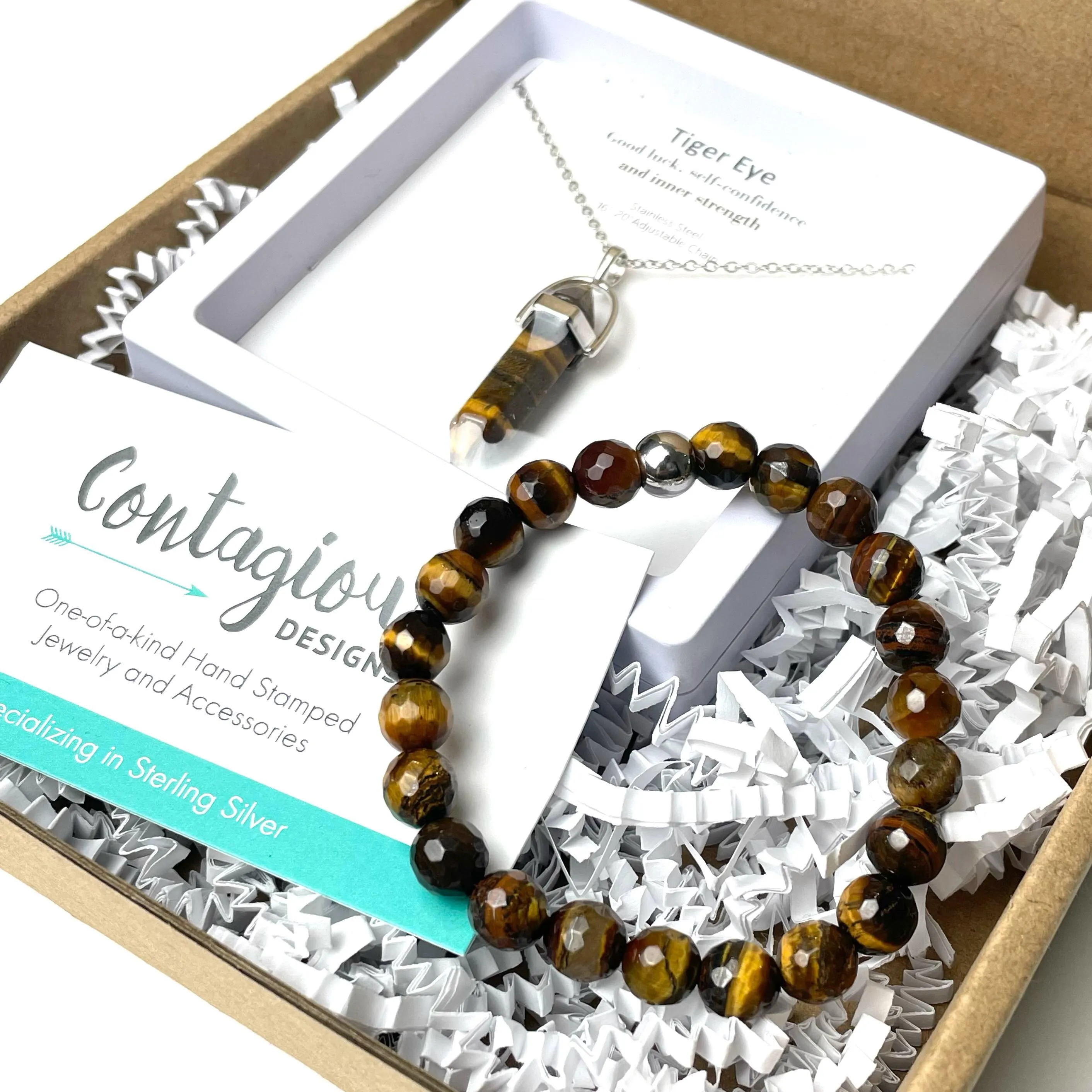 Tiger Eye Gift Box Set