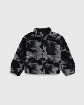 Toddler Boy Camo Sherpa Jacket