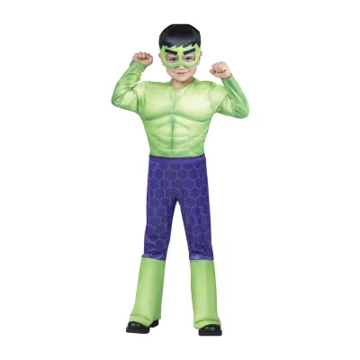 Toddler Boys Avengers Hulk Marvel Costume