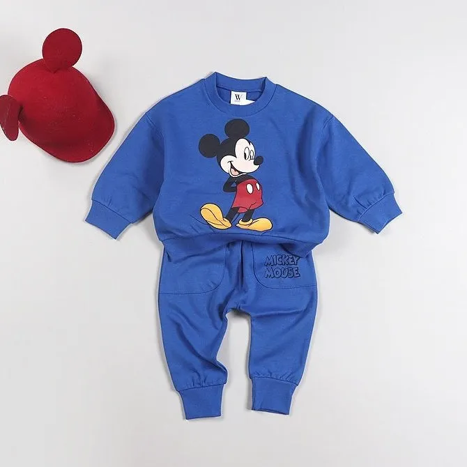 Toddler Disney Friends Sweatshirt and Jogger Pants Set (2-7y) - 6 Colors