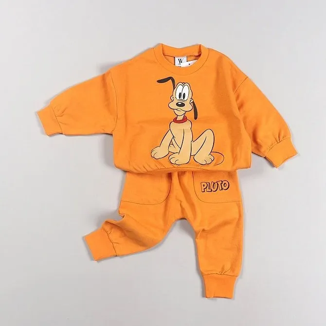 Toddler Disney Friends Sweatshirt and Jogger Pants Set (2-7y) - 6 Colors