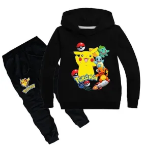 Tracksuit, Pikachu Pokeman Kids Tracksuit