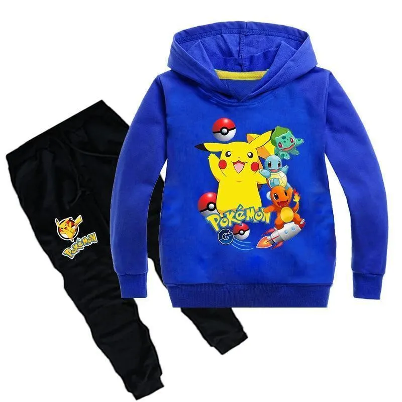 Tracksuit, Pikachu Pokeman Kids Tracksuit