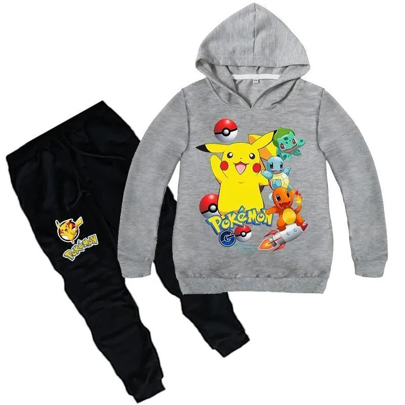 Tracksuit, Pikachu Pokeman Kids Tracksuit