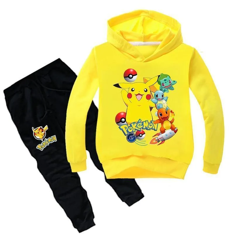 Tracksuit, Pikachu Pokeman Kids Tracksuit