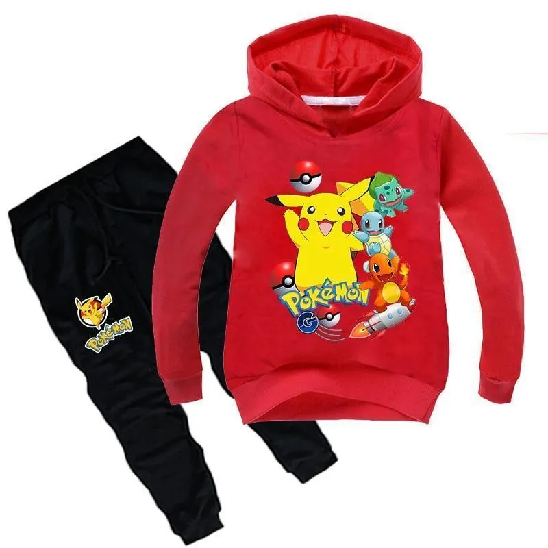 Tracksuit, Pikachu Pokeman Kids Tracksuit