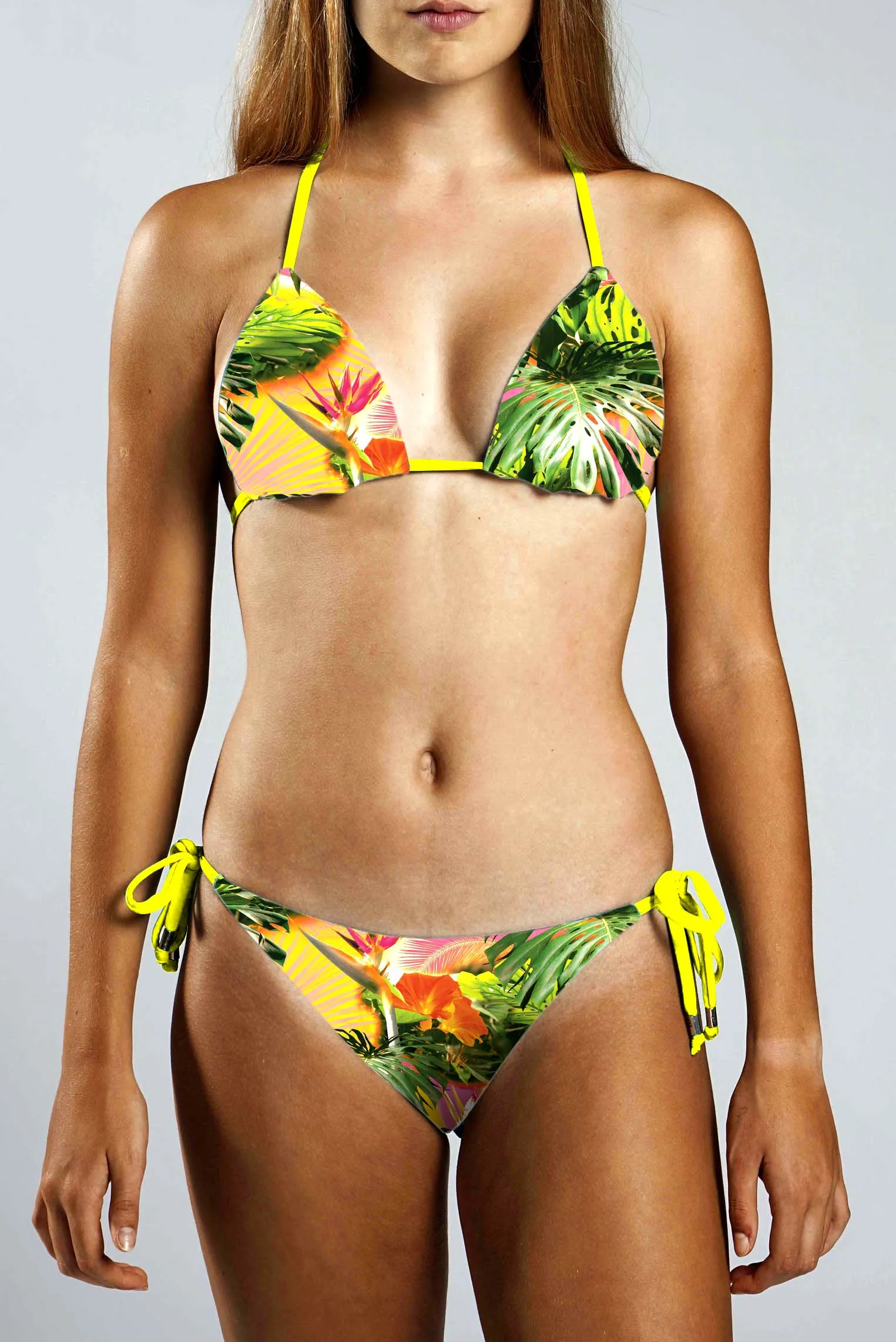 Triangle Bikini Top - TROPICAL