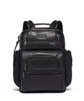 Tumi Brief Pack Leather 1173431041 Black Leather