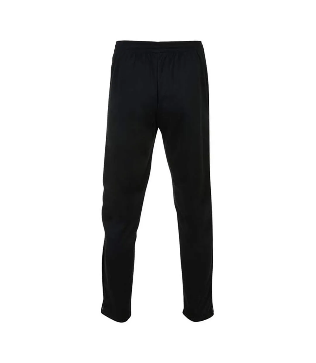 Unisex adult stretch tapered tracksuit bottoms black Canterbury