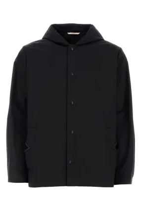 Valentino Garavani Black Stretch Polyester Jacket