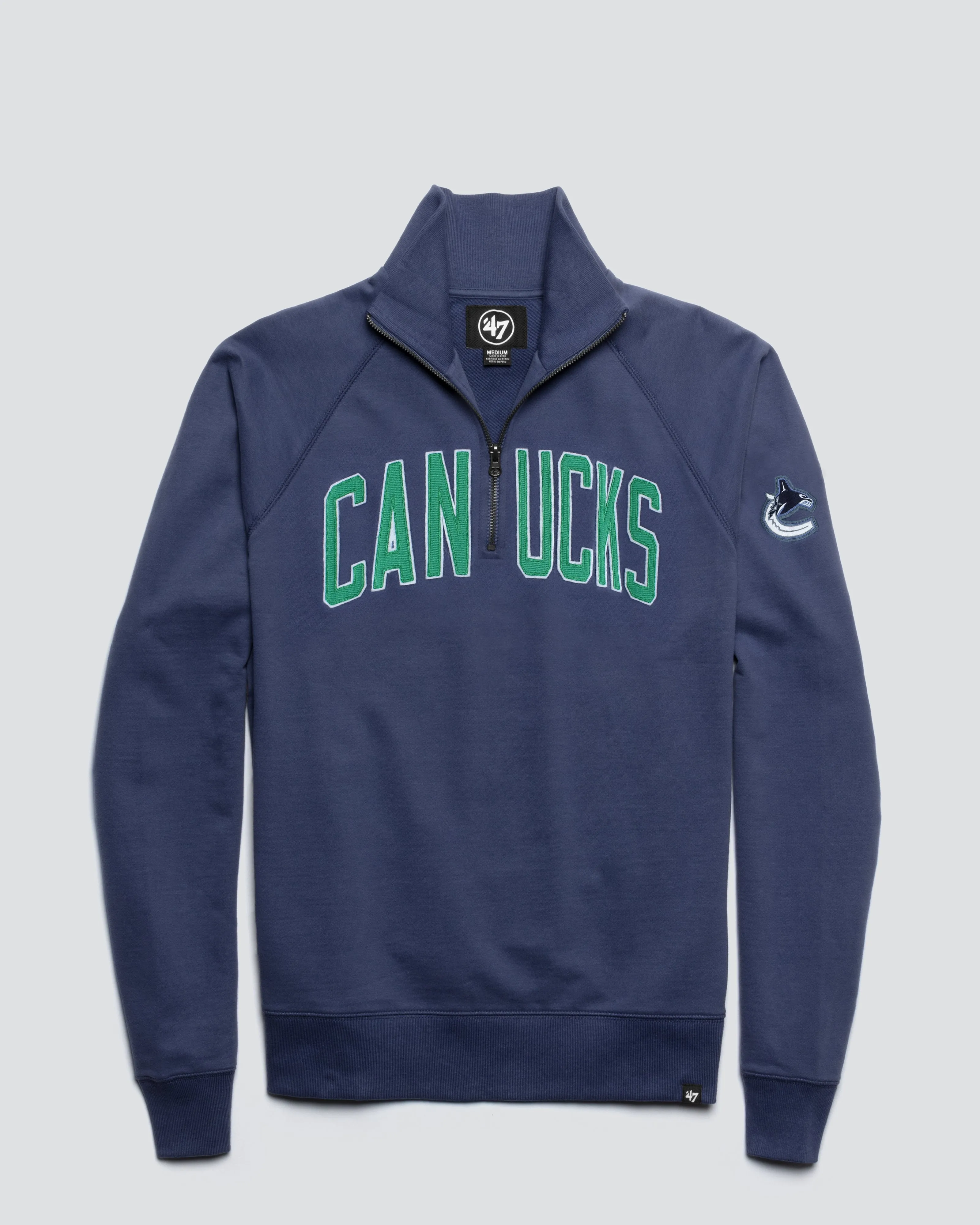 VANCOUVER CANUCKS BANKS '47 HARRIS SCRIMMAGE 1/4 ZIP