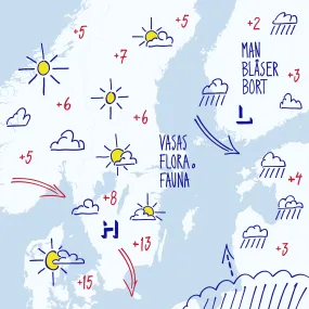 Vasas Flora Och Fauna ~ Man Blser Bort