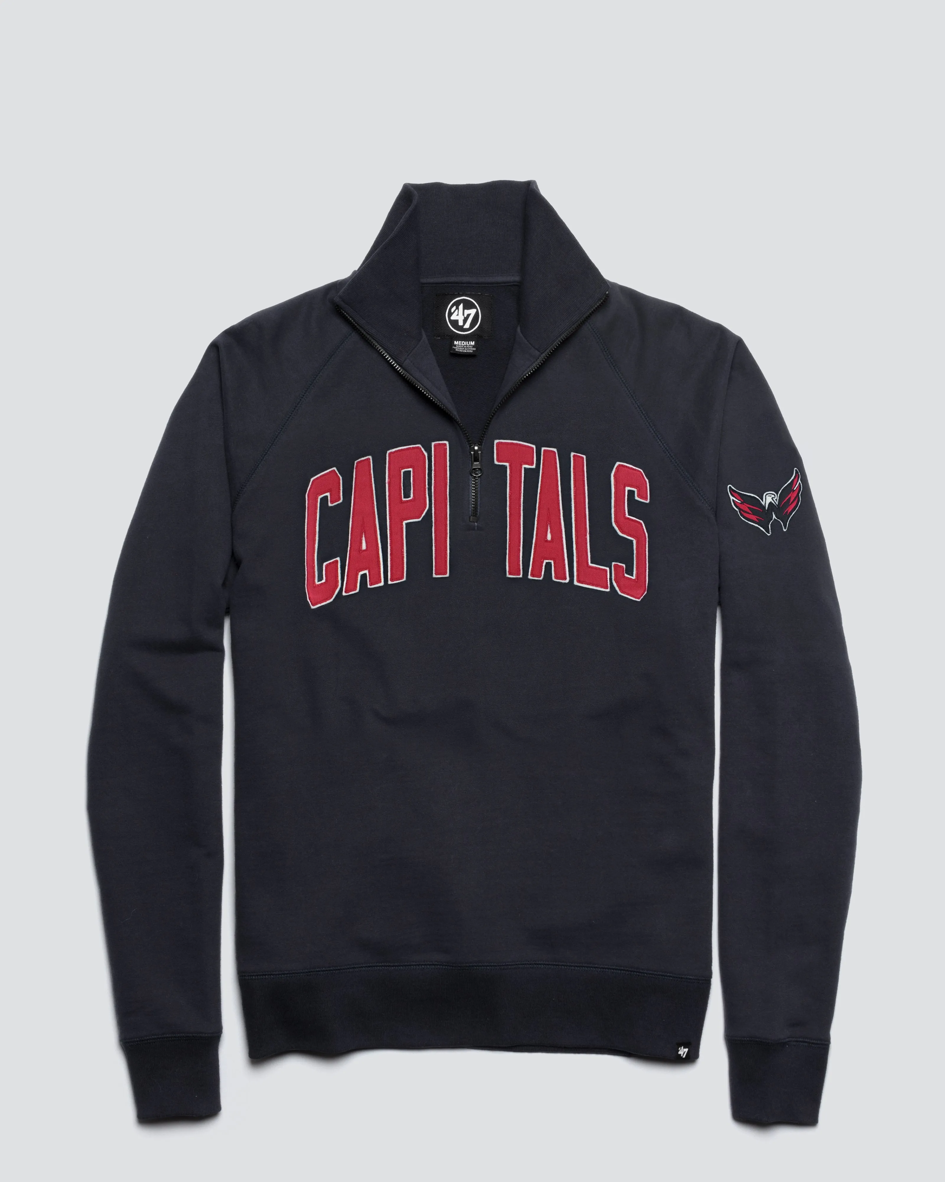 WASHINGTON CAPITALS BANKS '47 HARRIS SCRIMMAGE 1/4 ZIP