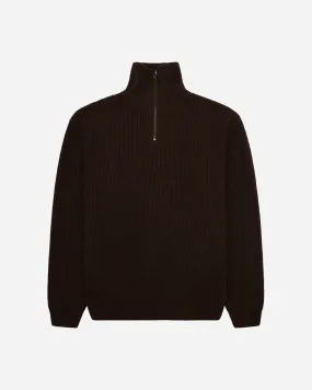 WBLass Wool Half-Zip - Brown