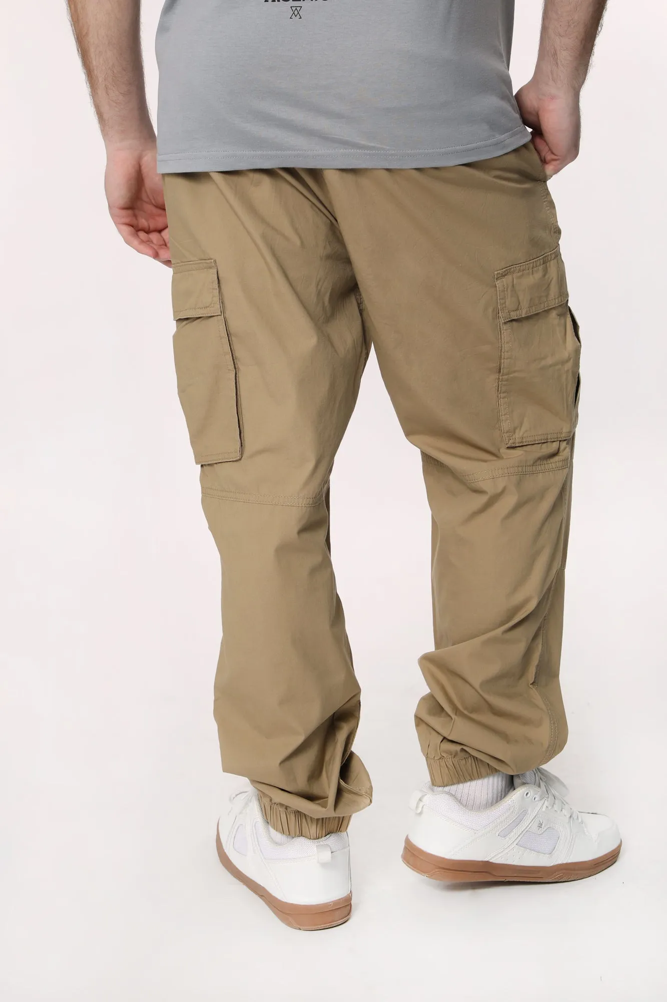 West49 Mens Poplin Cargo Jogger