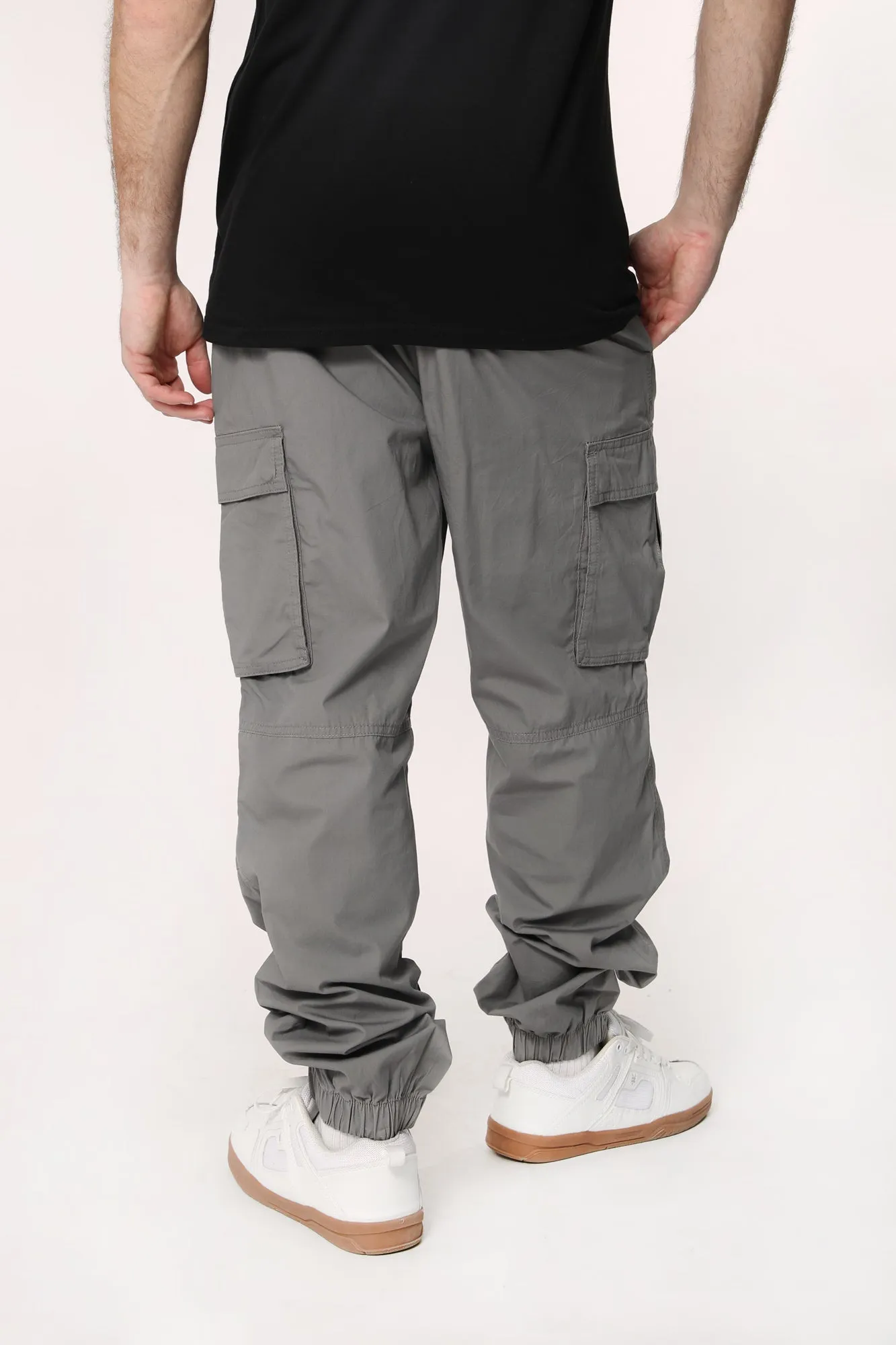 West49 Mens Poplin Cargo Jogger