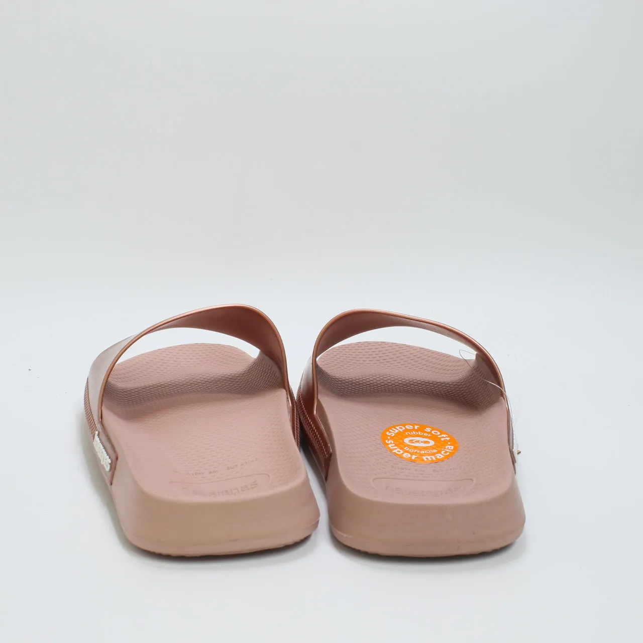 Womens Havaianas Hav Slide Classic Metallic Crocus Rose